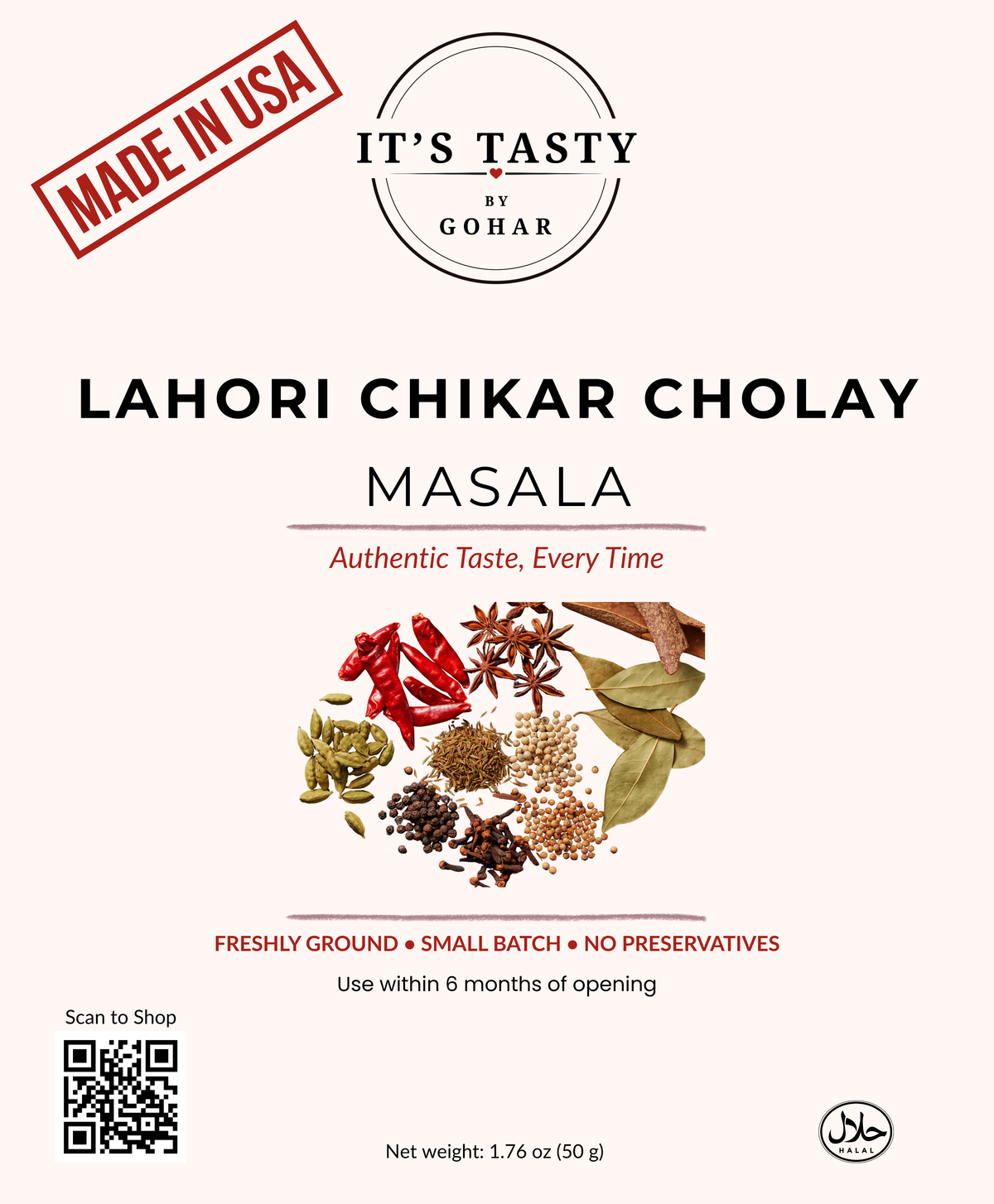 Lahori Chikar Cholay Masala