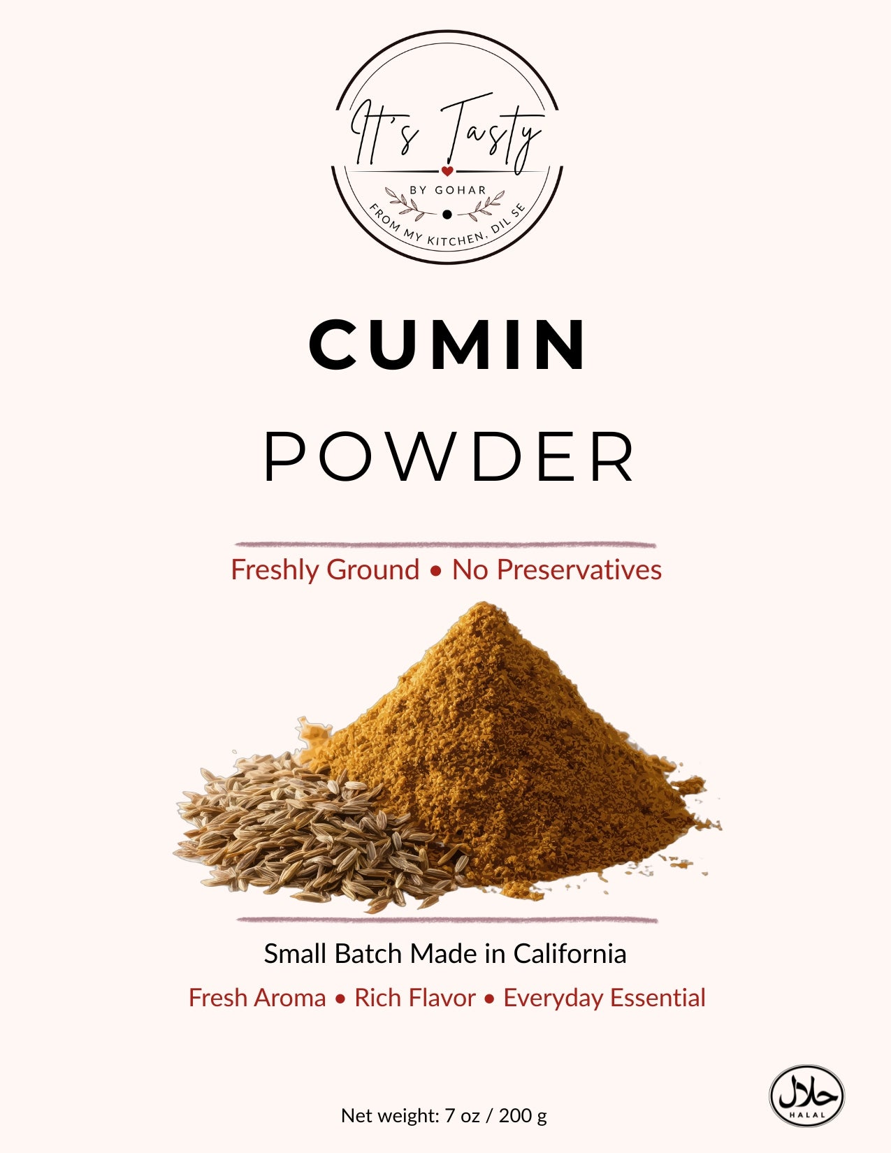 It's Tasty Cumin Powder