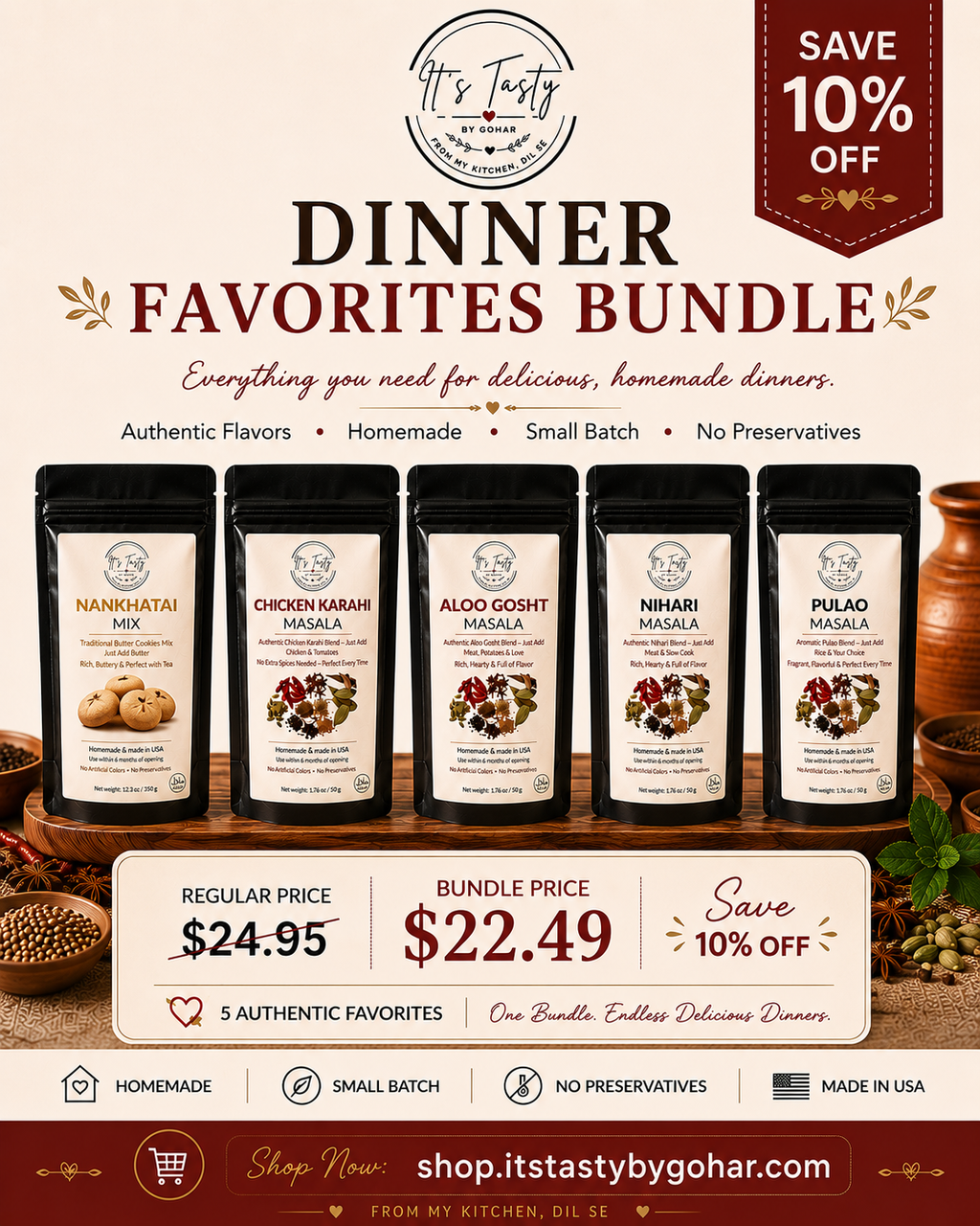Dinner Favorites Bundle