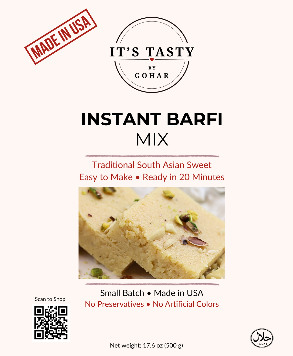 Instant Barfi Mix